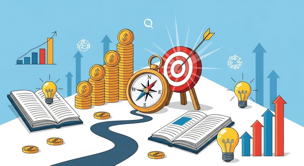 「いくら欲しいか」より「どう生きたいか」が先！投資初心者が最初にやるべき目標設定のコツ