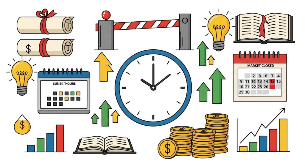 【初心者でもわかる】株っていつでも買えるの？夜中に注文できない理由を日本一やさしく解説🔰