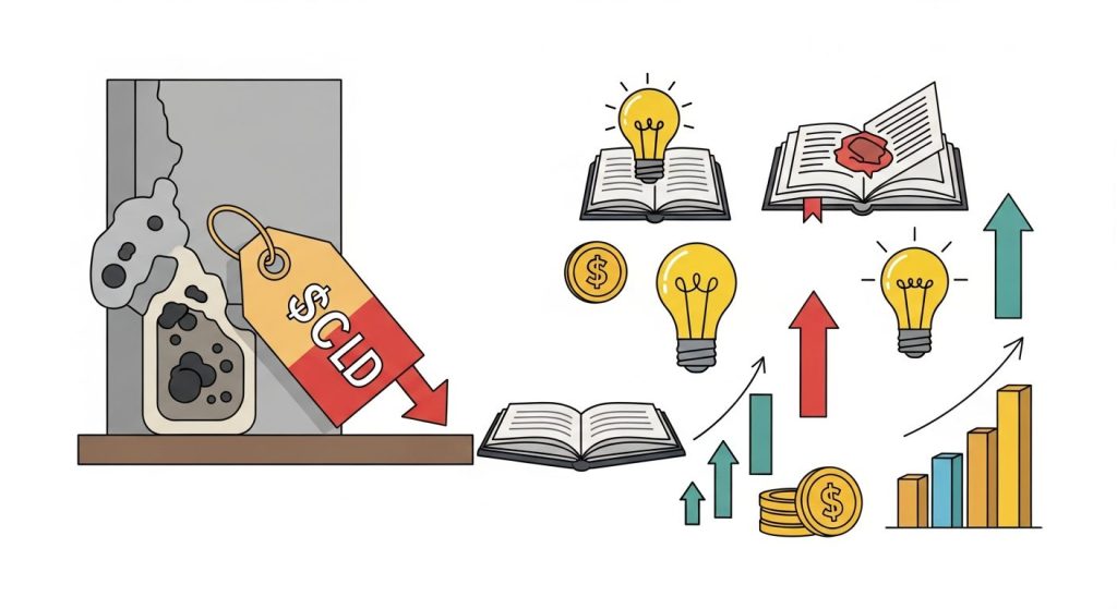 【初心者必見】「安いから買う」は大きな罠！投資の"安物買い"を防ぐ3つの魔法の質問